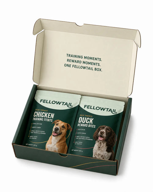 FELLOWTAIL Dog Treat Discovery Duo