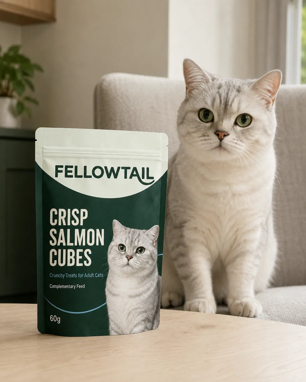 FELLOWTAIL Crisp Salmon Cubes