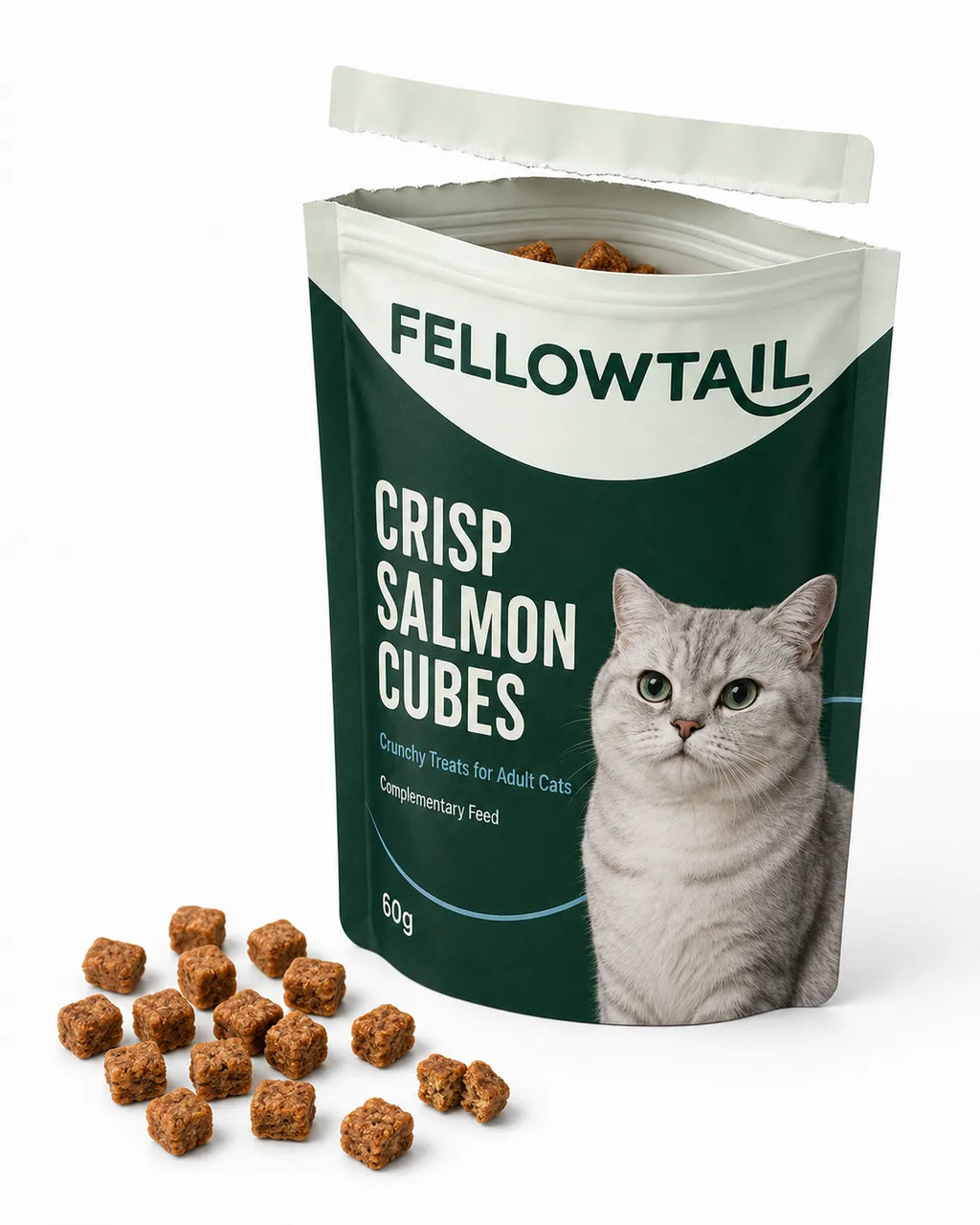 FELLOWTAIL Crisp Salmon Cubes